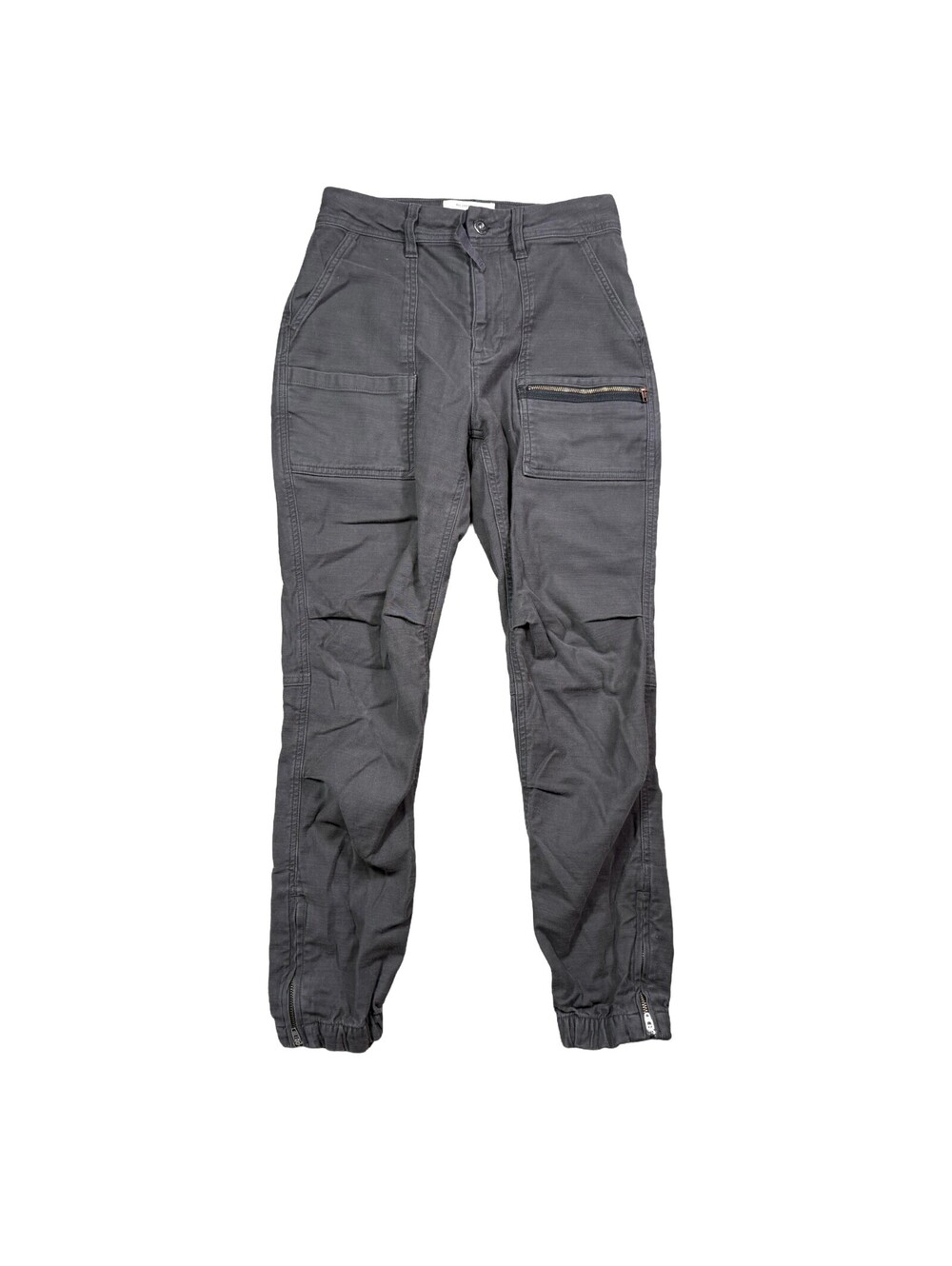 REI Co-op Trailsmith Jogger Pants Womens 2 Gray Cargo Utility Hiking Outdoor